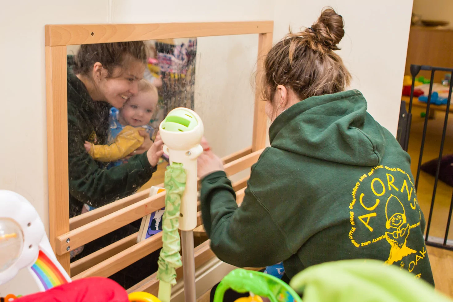 Babies at Acorns Nursery School Cirencester