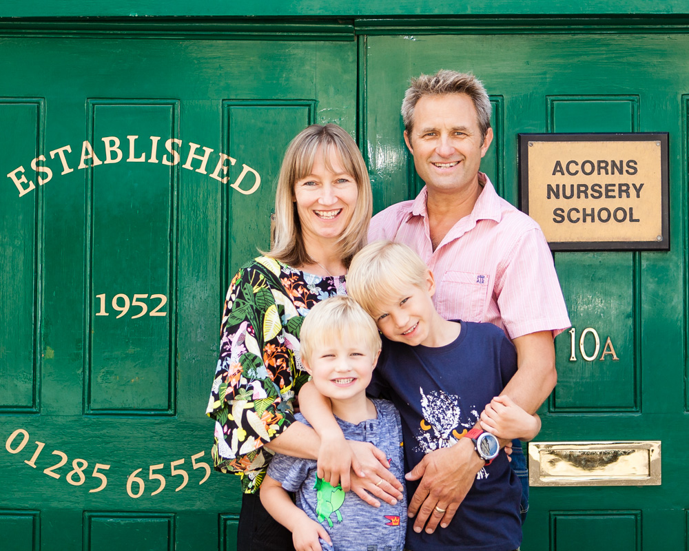 Miles & Helen with their children