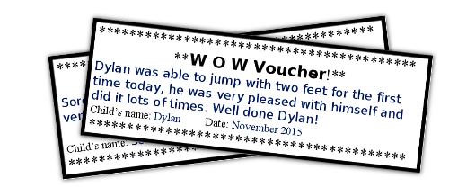 Wow voucher example